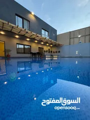  18 شاليه رقم (2) بأفضل سعر بالبحر الميت مع مسبح مدفىء