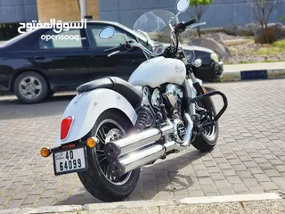  4 Indian scout 2020 abs 1200cc لون مميز