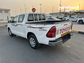  5 تويوتا هايلكس دبل كبينه فل تمتك موديل 2022