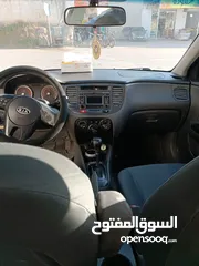  5 كيا ريو 2011 ترخيص 2010