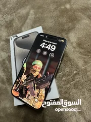  1 آيفون 15 pro شبه جديد