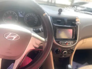  6 هيونداي اكسنت 2012 بحاله ممتازه بسعر مغري ونهائي