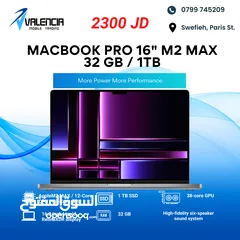  1 MacBook Pro M2 Max 32GB/1TB ماب بوك برو M2Max