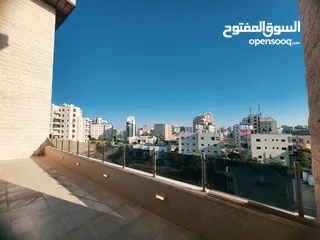  1 شقة اجار رام الله الارسال طابق خامس طلة مميزة