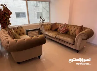  2 طقم كنب مكون من كنبايتان