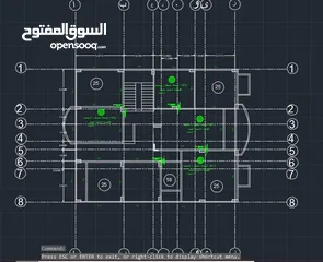  8 رسم لوحات اوتوكاد بالقطعه رسم لوحات اوتوكاد بالقطعه  رسم لوحات اوتوكاد بالقطعه