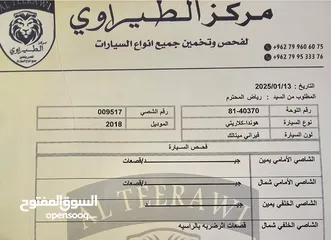  7 هوندا كلاريتي إعفاء طبي