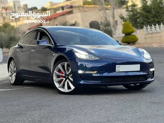  4 ‏ Model 3 Performance 2019 (Long Range- Dual Motor) قابل البدل