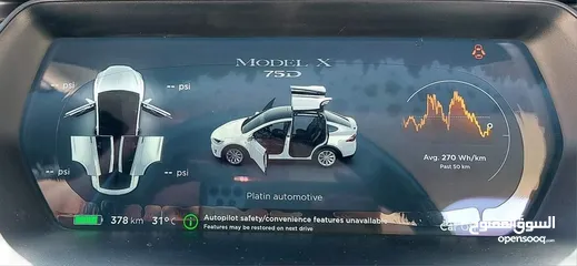  21 Tesla X 2016 75D