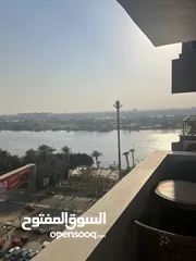  6 شقه فندقية للايجار اليومي كورنيش النيل موقع متميز فيو النيل و الاهرامات