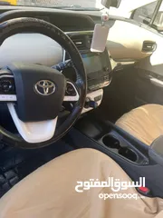  7 تيوتا بريوس تب نظافه للبيع