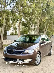  7 سكودا رابيد اصل برايفت ماتور 1400 بنزين جير اتومات اقتصاديه جدا وسعرر مرتب ع الكاش