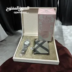  1 ساعه نسائيه مع بوكس وعطر وخاتم   عروض أسعار مناسبة لحضراتكم   احجز الآن ضمن سلطنة عمان