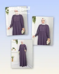  23 فستان تركي كريب ماركة anila moda