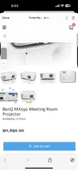  10 بروجكتور Benq mx550 2018 شبه جديد