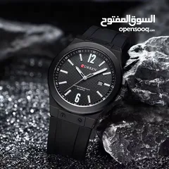 4 ساعات يد رجالي CURREN  المضيئة