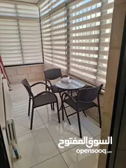  7 شقة 3 غرف نوم و 3 حمامات مميزة مفروشة للايجار الدوار السابع مقابل فندق جنيفا و قرب نادي الجيل الجديد