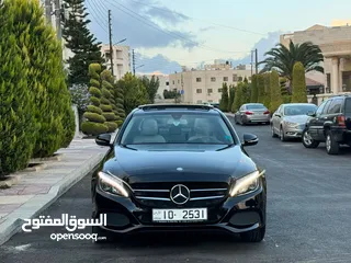  2 Mercedes C200 2015  فحص كامل فل إضافات بانوراما وارد الوكاله صيانه الوكاله لا تحتاج إلى شيء