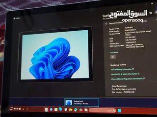  6 تم تخفيض السعر عرض لمده ثلاثه ايام لابتوب Surface pro6 نضيف