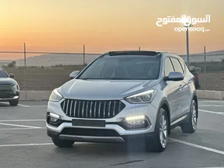  6 هونداي سنتفيه 2016/فتحة سقف بانوراما  4x4