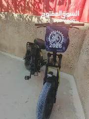  3 بسكليت كهربا للبيع 48 فولت 20 امبير ماطور 750 واط