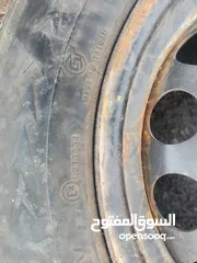  4 جنط حديد وكاله مع كوشوك