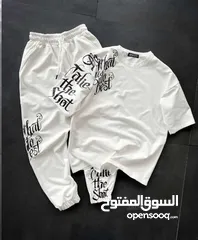  16 بجامه رجالي قطعتين  L XL XXL 3XL