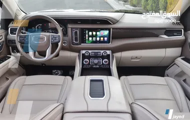  8 GMC Yukon Denali 2022 جي ام سي يوكن دينالي للبيع بحالة الوكالة تحت الكفالة2027