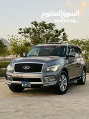  23 انفنتي QX80 2017 بنظافة مميزة وسعر مناسب