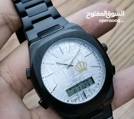  2 ساعه رجالي تاج ملكي