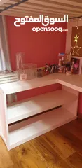  3 Kids Loft Bed with Large Study Desk