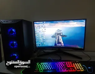  1 تجميعة pc خرافيه وقوية جدا  ماشاء الله تبارك الرحمن  بسعر حرررق   الله يبارك لصاحب النصيب