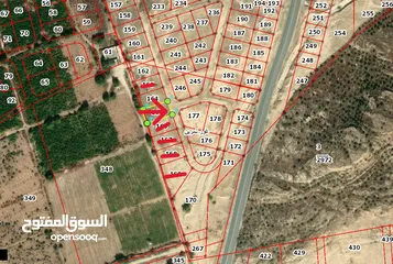  2 قطعة ارض للبيع من اراضي الشونة الجنوبية على الشارع واصل كل الخدمات منطقة سكنية جديدة بسعر مغري