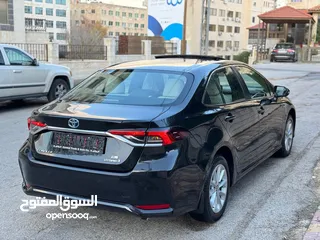  4 Toyota Corolla 2021 تويوتا كورولا فل كامل اعلى صنف وارد وصيانة المركزية