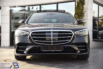  6 مرسيدس اس كلاس مايلد هايبرد وارد الوكالة 2022 Mercedes S450 4MATIC AMG Line Mild Hybrid