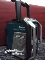  6 راديو makita +بلوتوث مستعمل بحال الوكالة