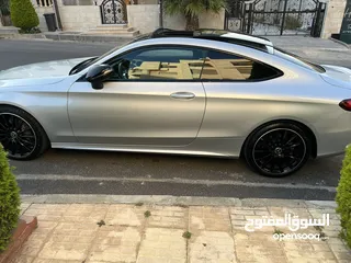  5 مرسيدس c200 coupe AMG kit plus ممشى قليل