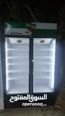  1 ثلاجه عرض بابين  إربد
