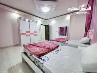  4 شقة للإيجار 5 غرف مساحة واسعة للغرف والصالات صنعاء