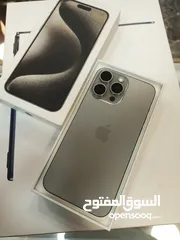  4 iphone 15 pro max 256 GB وكااااله