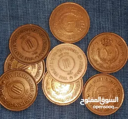  8 عملات معدنية لعدة دول وحالات عاليه جدا منها فضه ونوادر وعثماني وفلسات