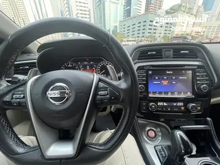  6 Nissan maxima 2018 SR GCC Al rostomani. First owner with full service history