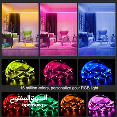  3 شريط إضاءة LED Rgb