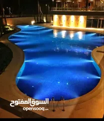  12 شقه فندقية للايجار في منتجع مرسى زايد العقبه