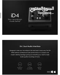  7 كرت صوت احترافي id4 interface الاصدار الثاني