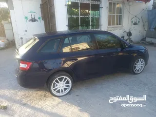  10 سكودا فابيا ديزل 2015 بسعر ببلاش 37.5 برايفت قير عادي