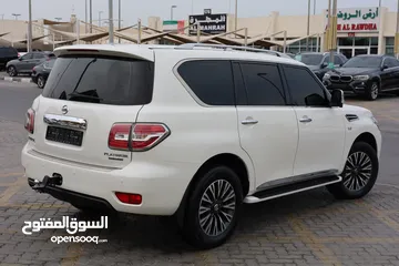  5 Nissan Patrol 2015 Gcc Platinum 5.6 نيسان باترول 2015 خليجي بلاتينوم مكينه كبيره