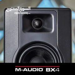  9 سماعات ستديو مونيتر M-Audio BX4-120-Watt Speakers/Studio Monitors