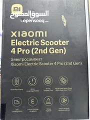  3 Scooter Mi 4 Pro 2ed Gen سكوتر شاومي الجيل الرابع برو 2 جديد مسكر بالكرتونة  سرعة تصل إلى 25 كيلومتر