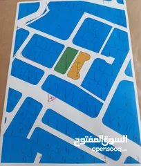  3 ارض في شفا بدران مستقبل تجاري على شارع الرئيسي بعد كازية العنزات في حوض المقرن
